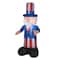 4ft. Airblown® Inflatable Fourth of July Uncle Sam